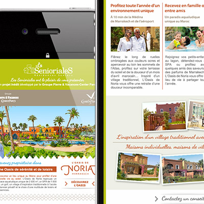 Les Senioriales emailing Noria Les Senioriales emailing Noria