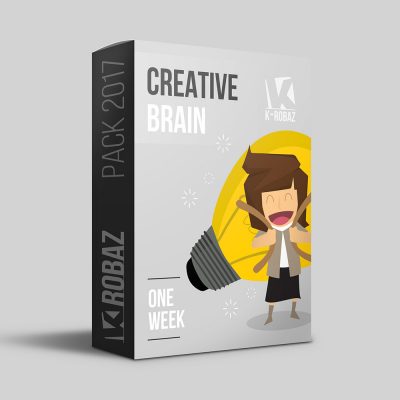 Illustration K-ROBAZ box pack semaine