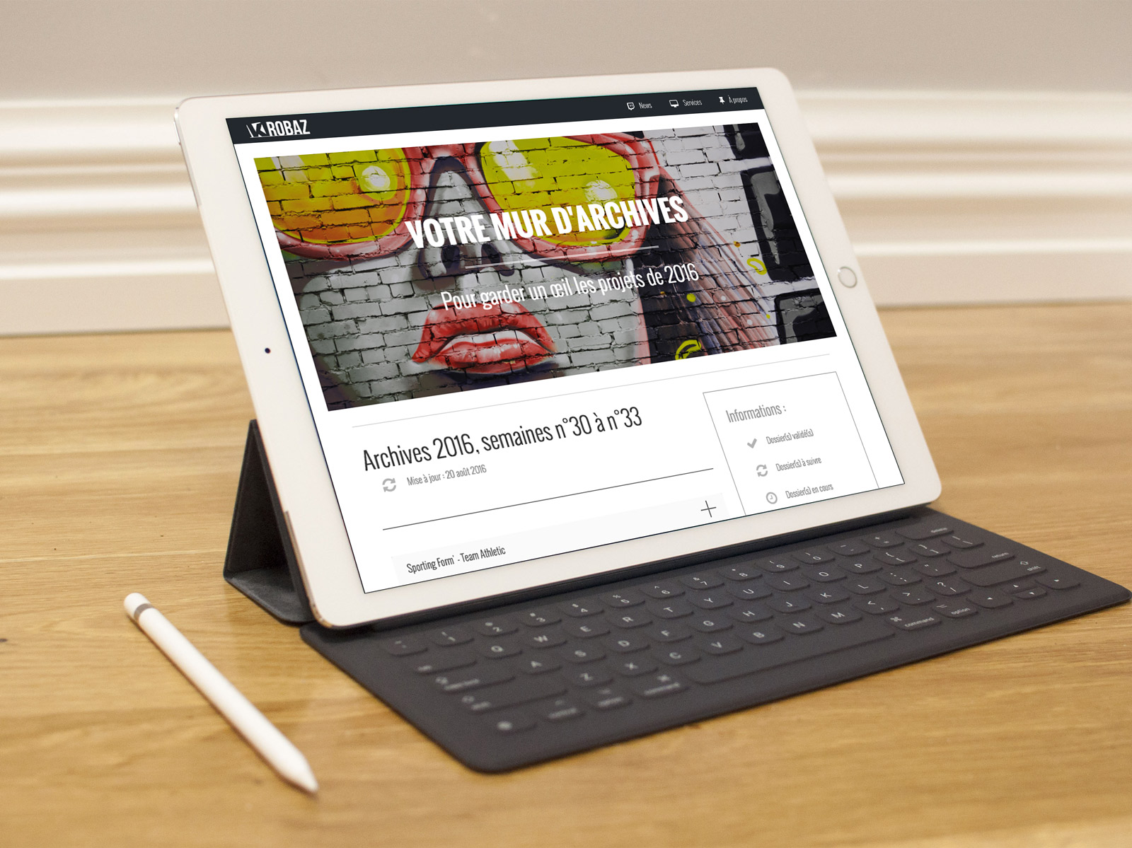 K-ROBAZ Services en ligne : espace client